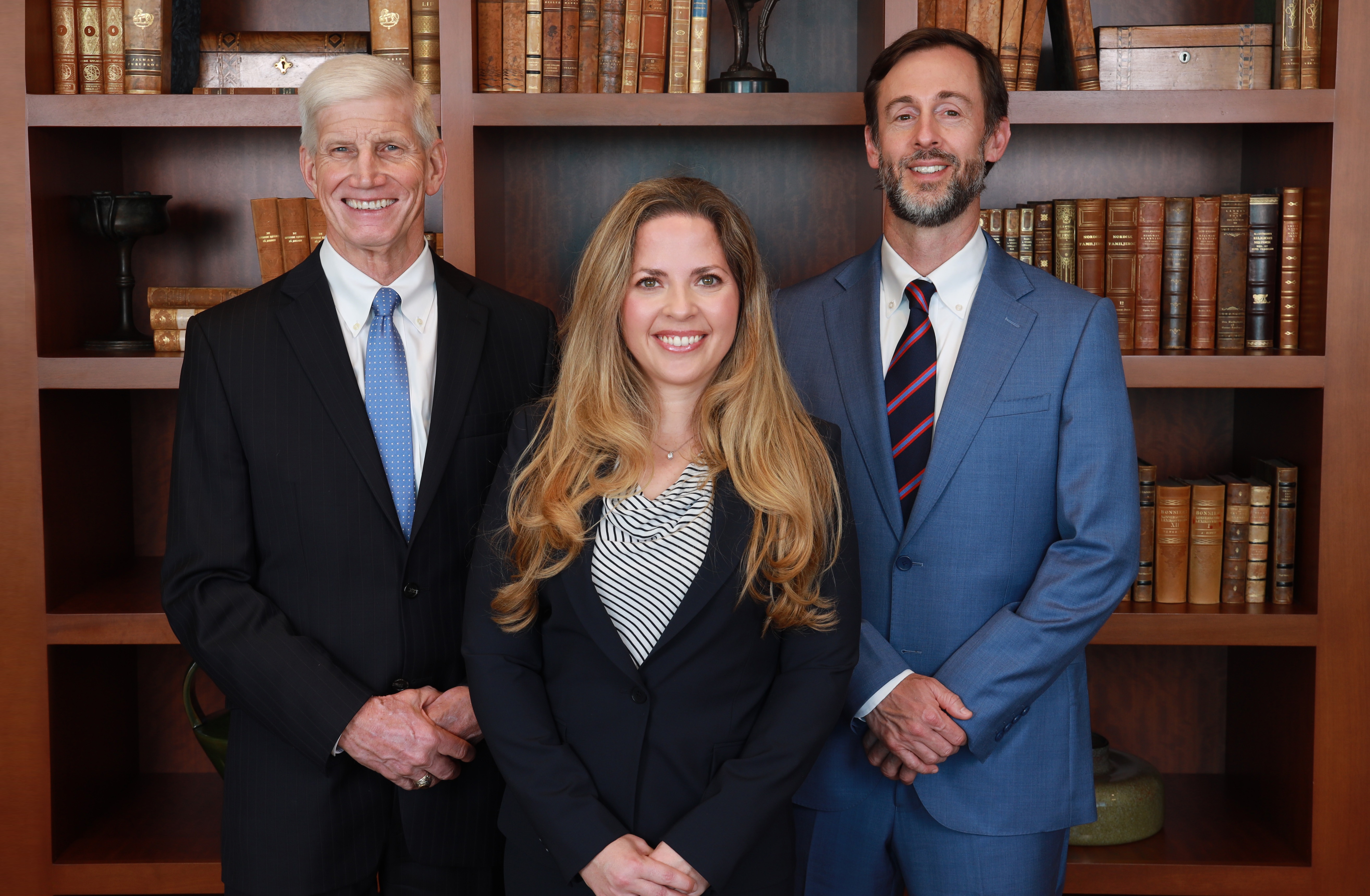 (Left to right) Harry Cato, Kristen McKenzie, and Thomas McElveen