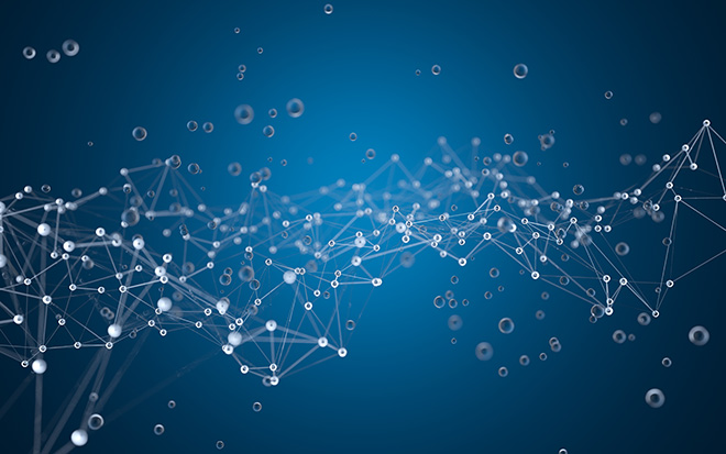 Abstract nano molecular structure