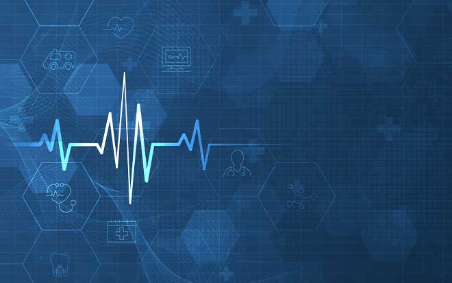 image of a heart monitor