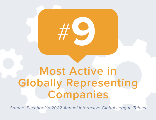 Nelson Mullins Emerging Companies Practice ranked number 9 for most active in global VC deals by Pitchbook’s Q1 2022 Annual Interactive Global League Tables.