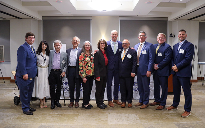 picture of pro bono event speakers and past pro bono partners