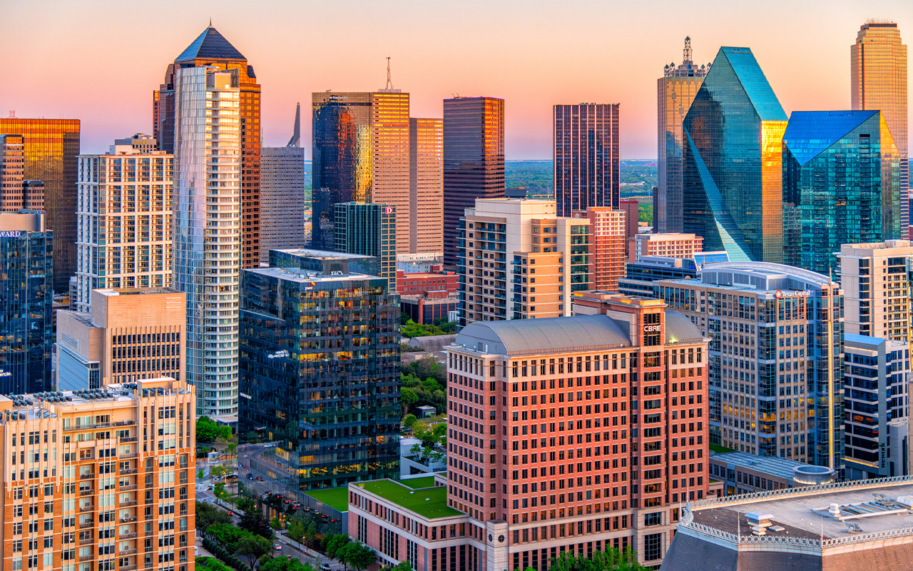 Dallas skyline