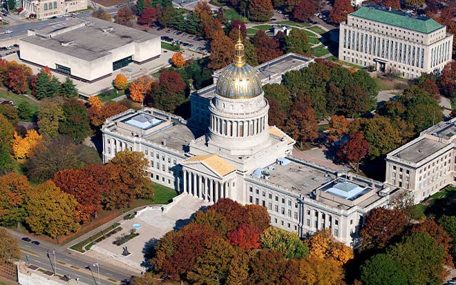West Virginia state capitol