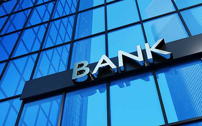 Image of the outside of a bank