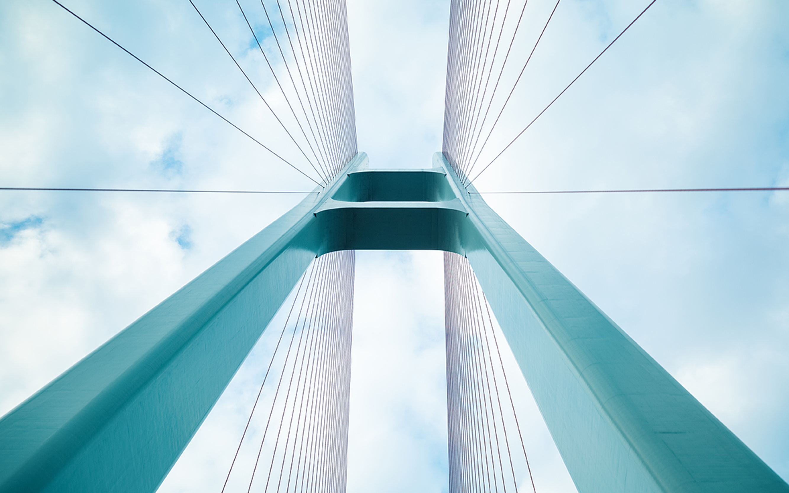 Photo of bridge from below