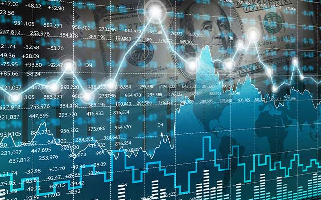 Stock Market Graph Chart