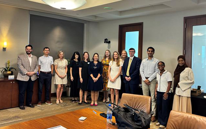 group photo of NM associates and partners