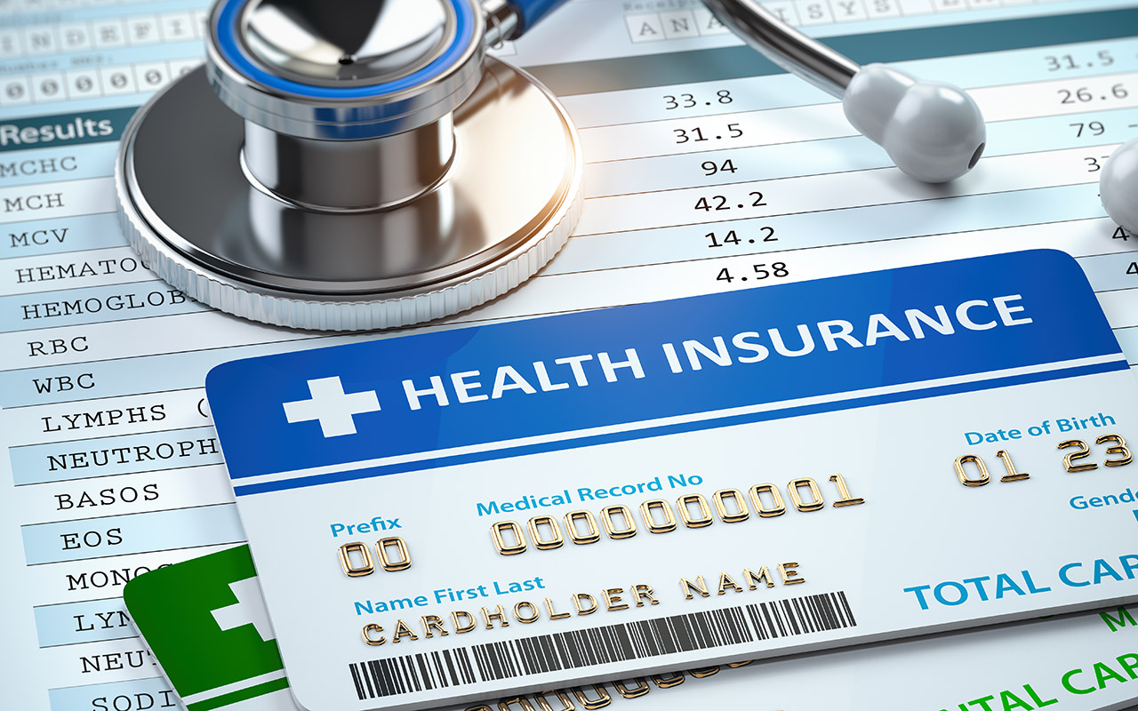 Image of a health insurance card