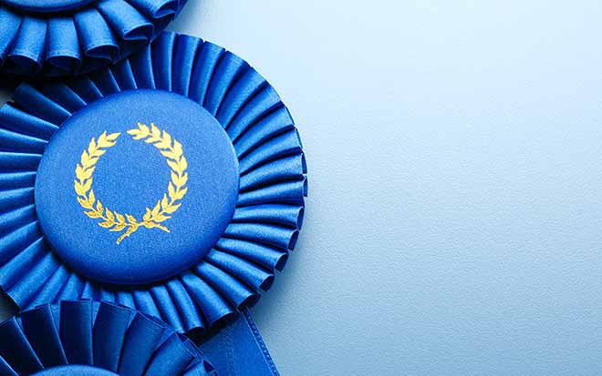 blue ribbon