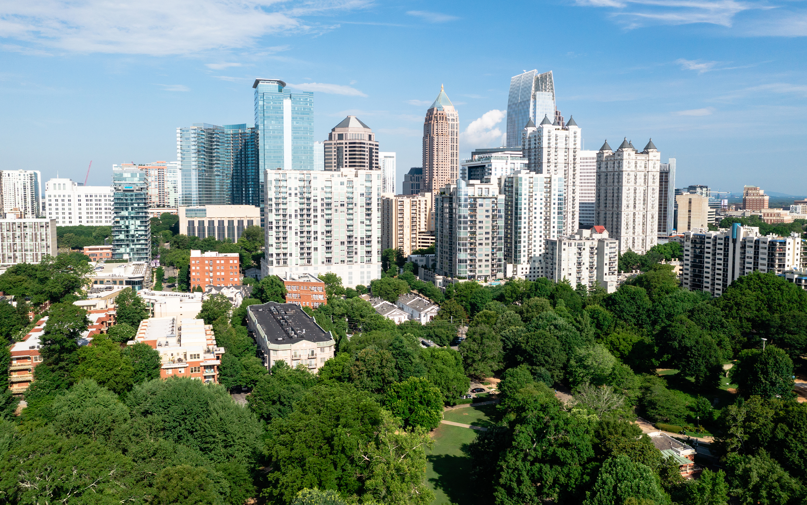 A photo of Atlanta's downtown.