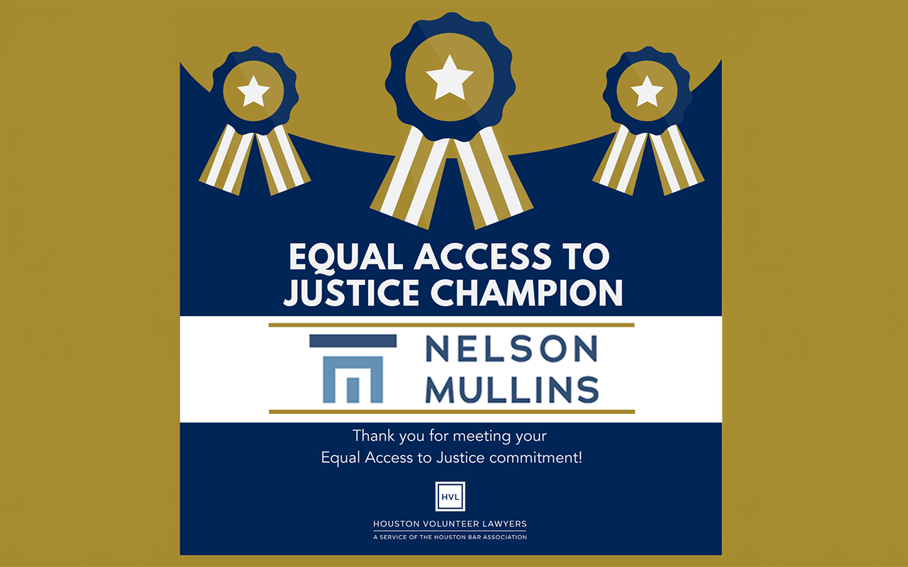 Equal Access to Justice Champion Award Badge