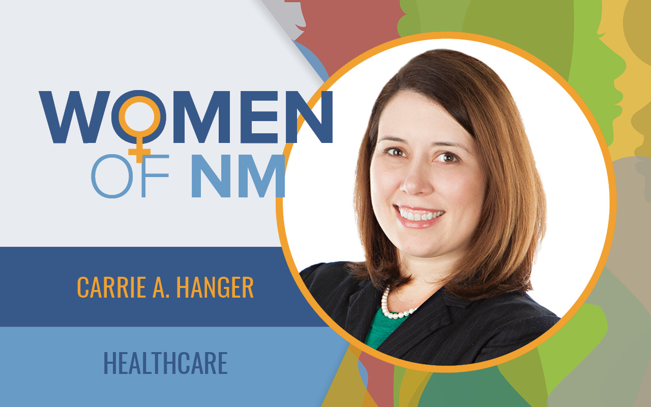 Image of Carrie Hanger featured as a woman of NM