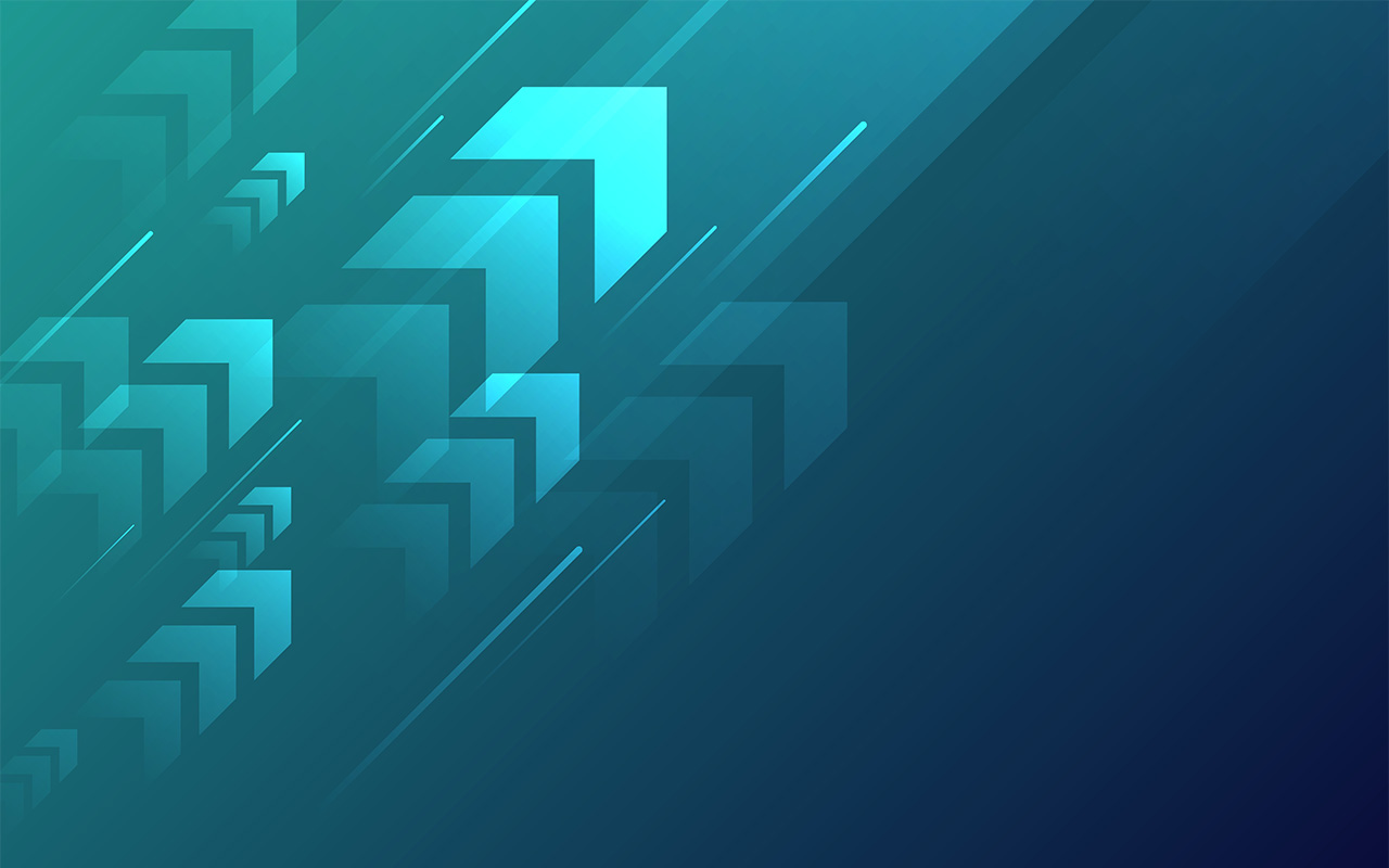 Image of blue arrows