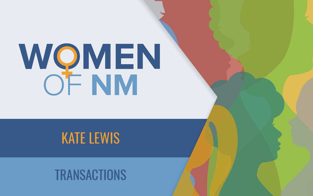 Image to feature Kate Lewis in Women of NM
