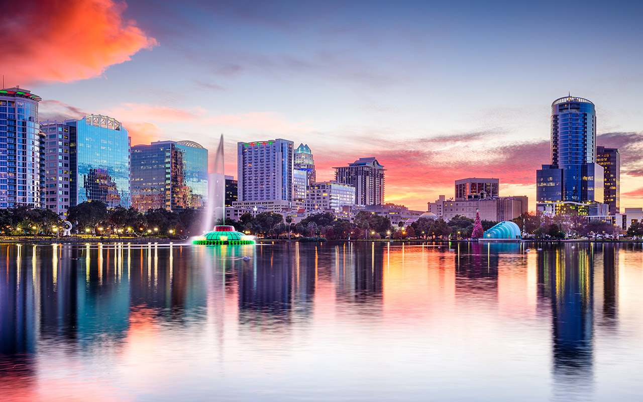 Image of downtown Orlando skyline