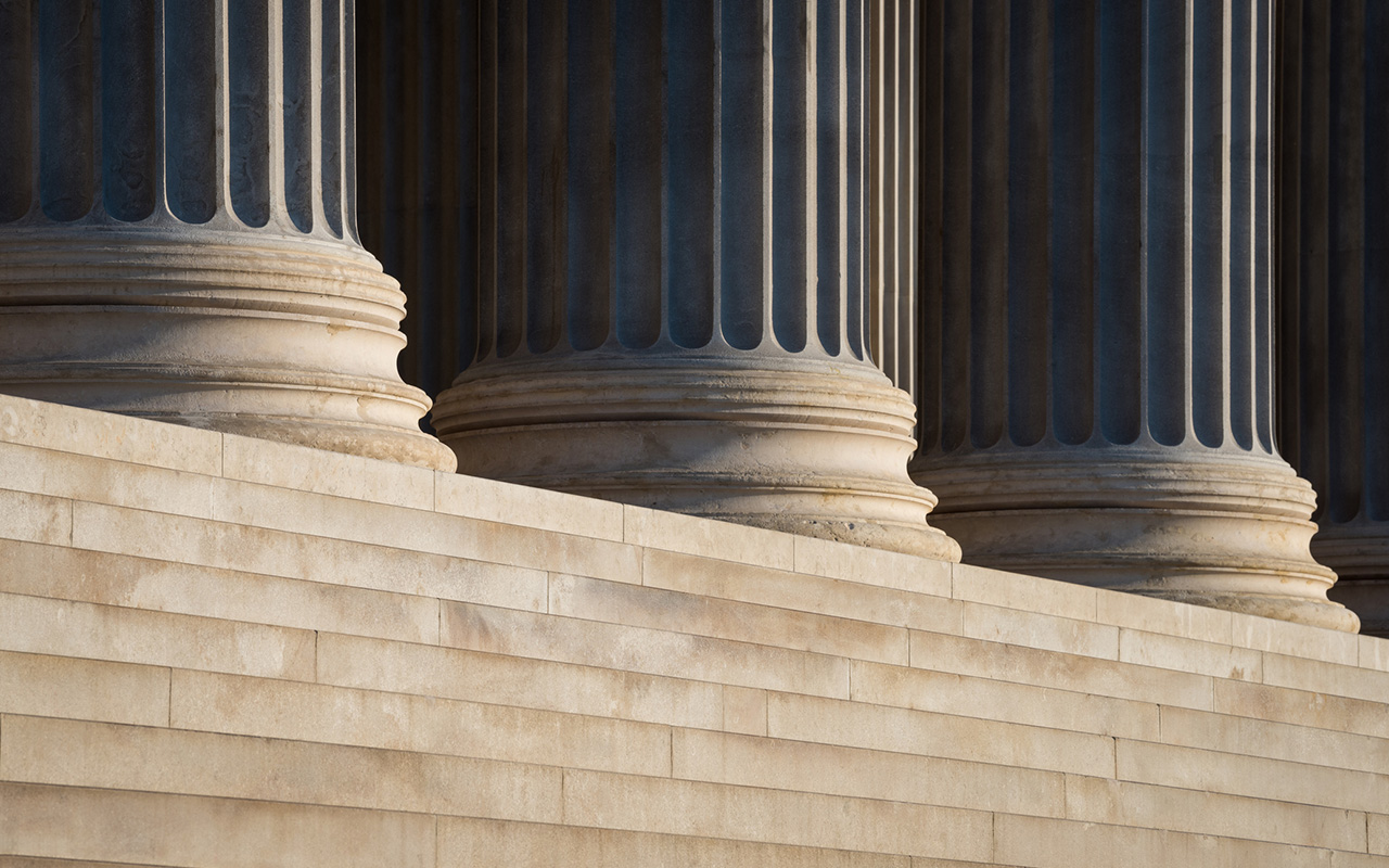 column base and steps