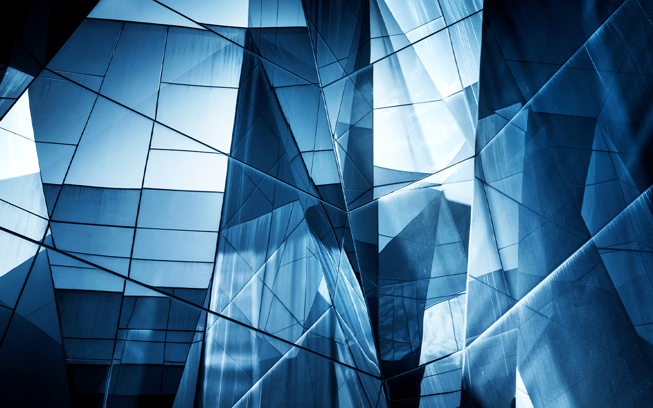 image of windows on an office building