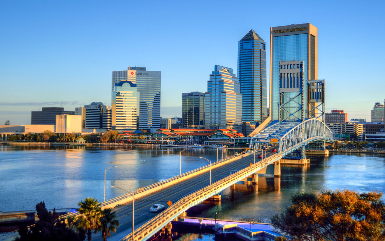 Jacksonville skyline